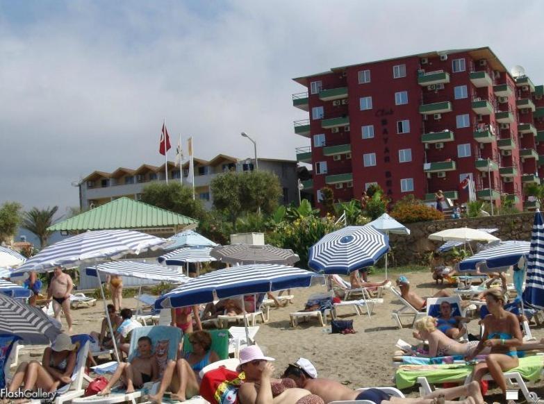 Club Bayar Beach Hotel Alanya Bagian luar foto