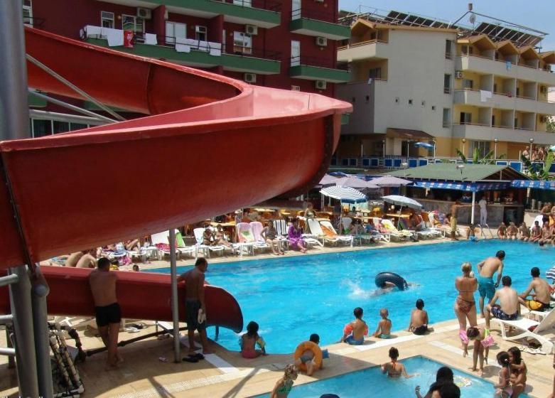 Club Bayar Beach Hotel Alanya Bagian luar foto