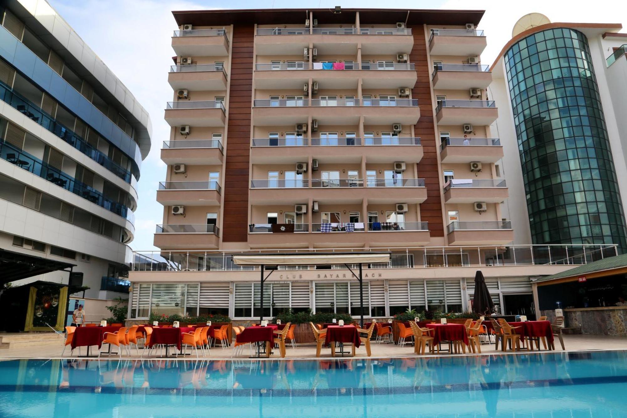 Club Bayar Beach Hotel Alanya Bagian luar foto