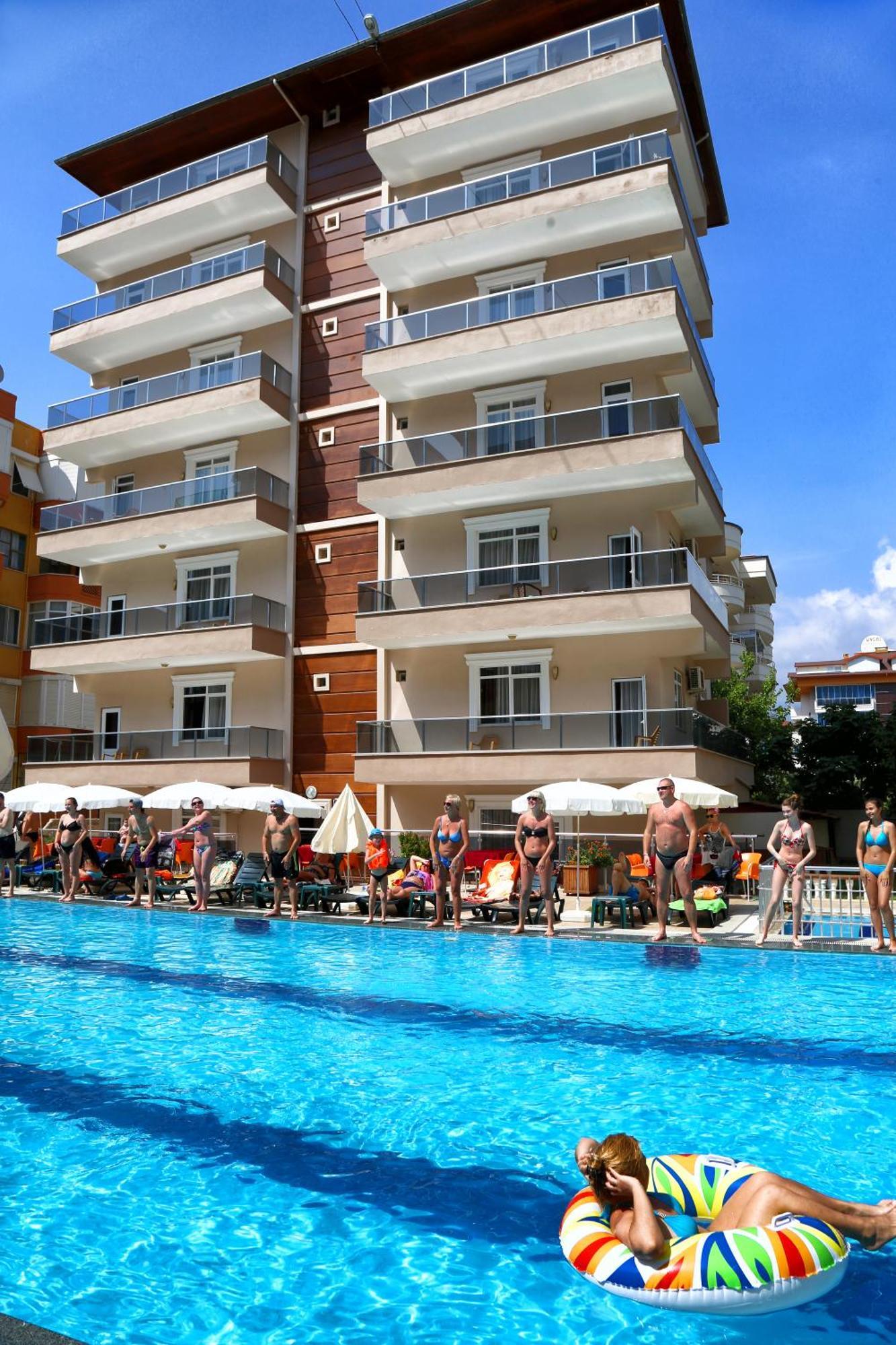 Club Bayar Beach Hotel Alanya Bagian luar foto