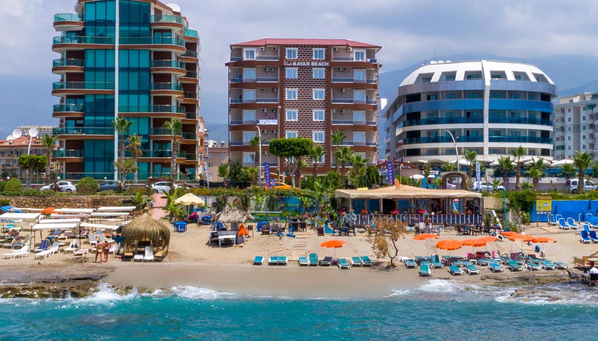 Club Bayar Beach Hotel Alanya Bagian luar foto
